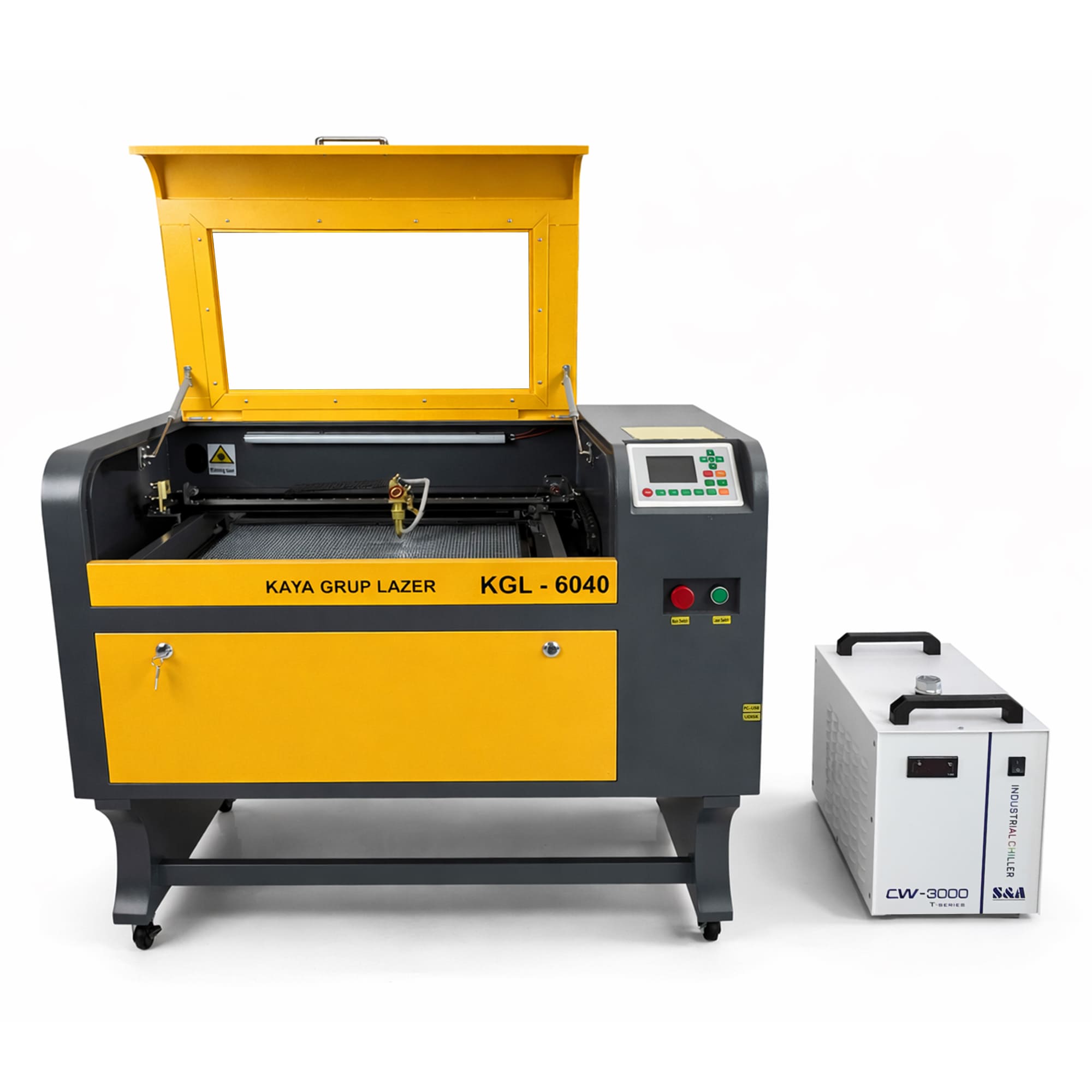 KGL-6040 Tek Kafa Lazer Kesim Makinesi